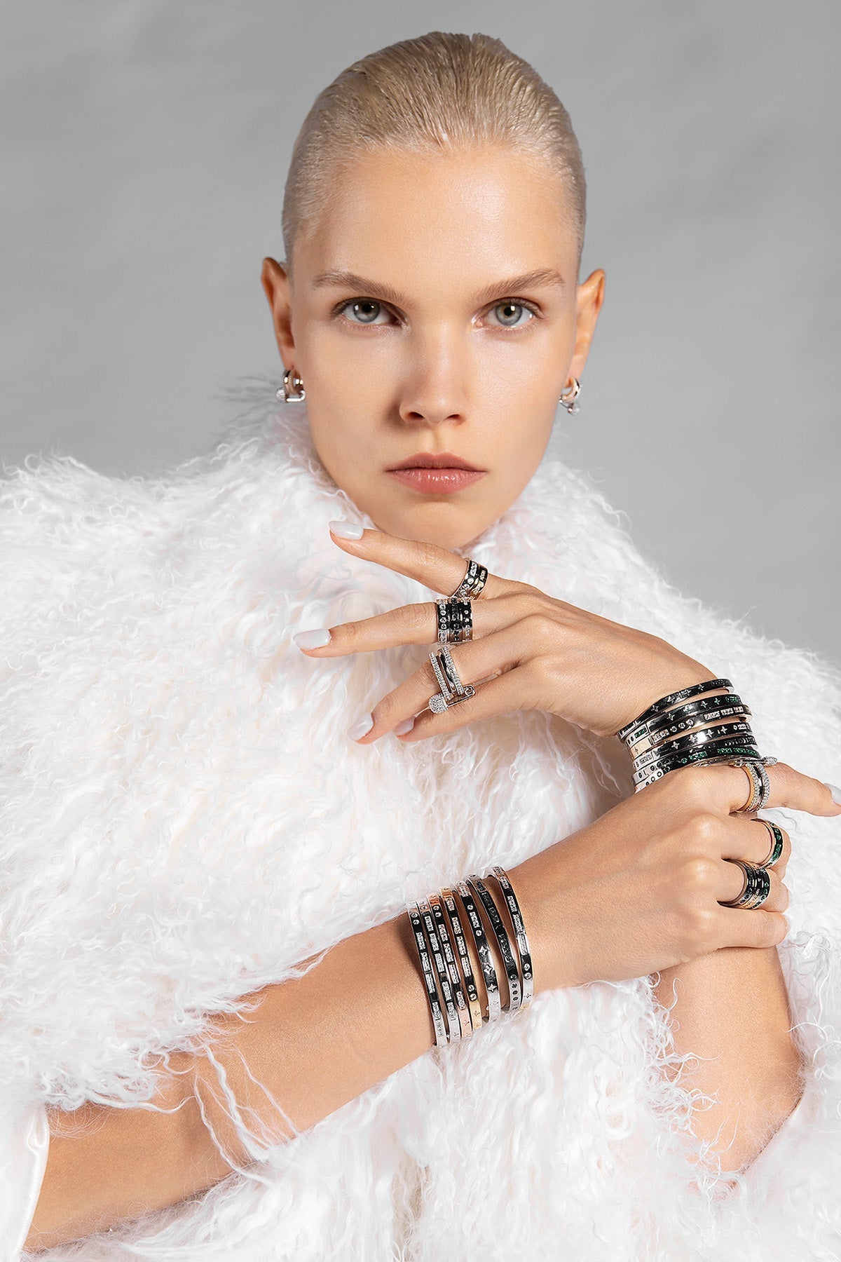 APM Monaco Morse LOVE SMILE BONHEUR Ring