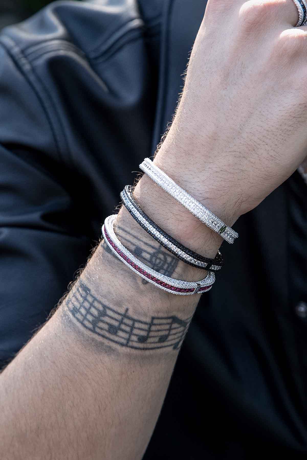 APM Monaco Monaco Pavé Bangle