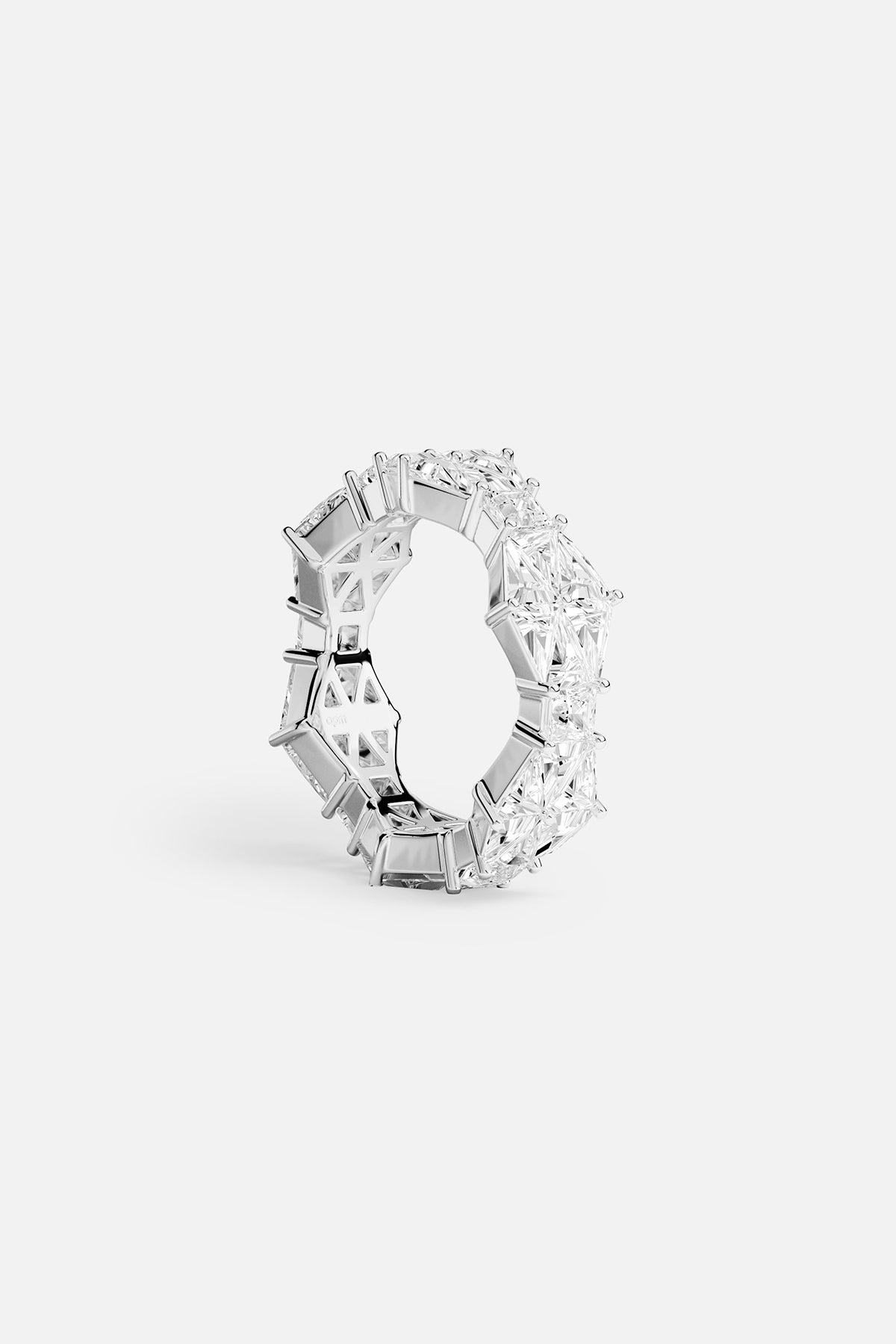 APM Monaco Art Deco Pavé Ring