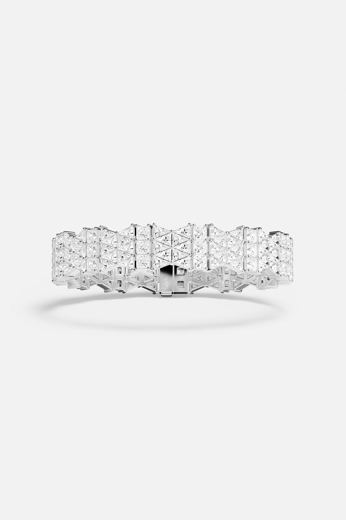 APM Monaco Art Deco Pavé Bracelet
