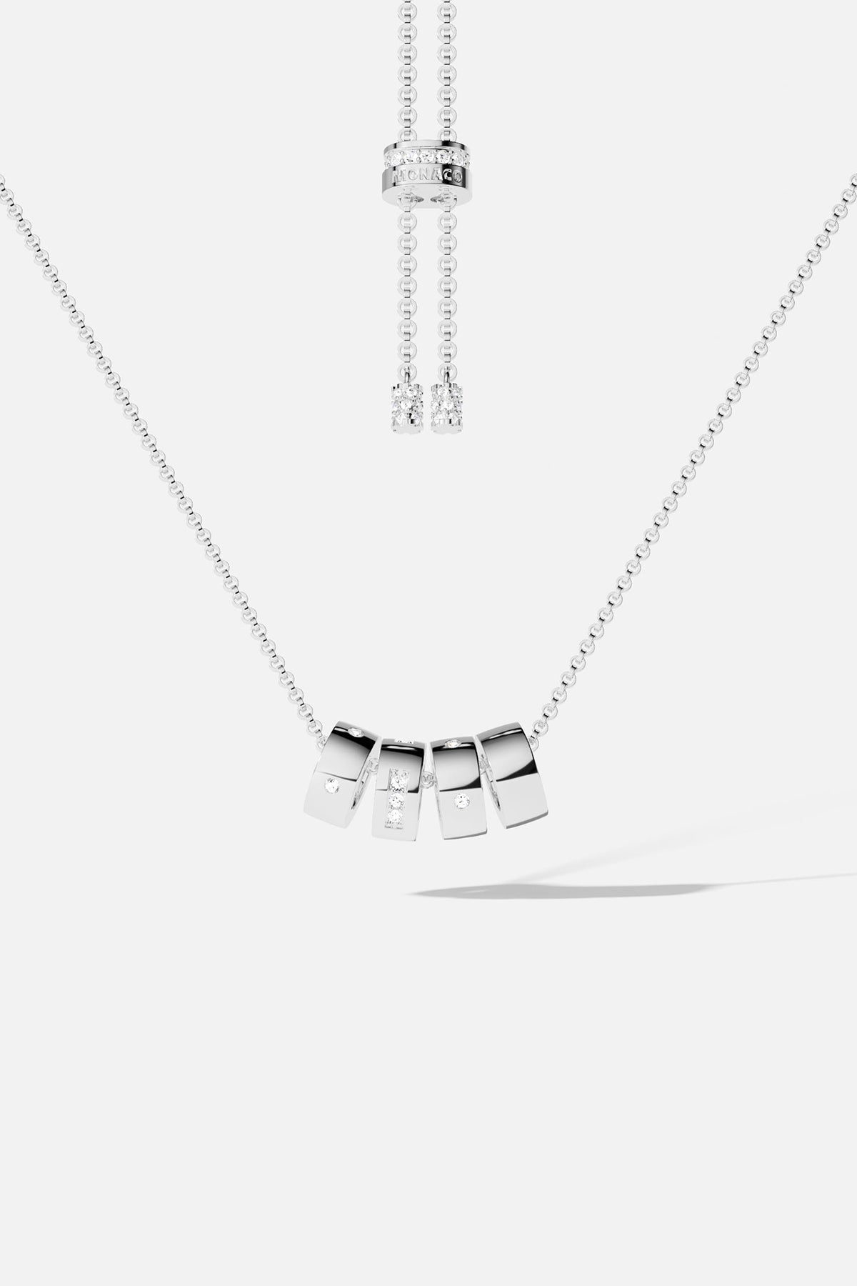 APM Monaco Morse LOVE Necklace