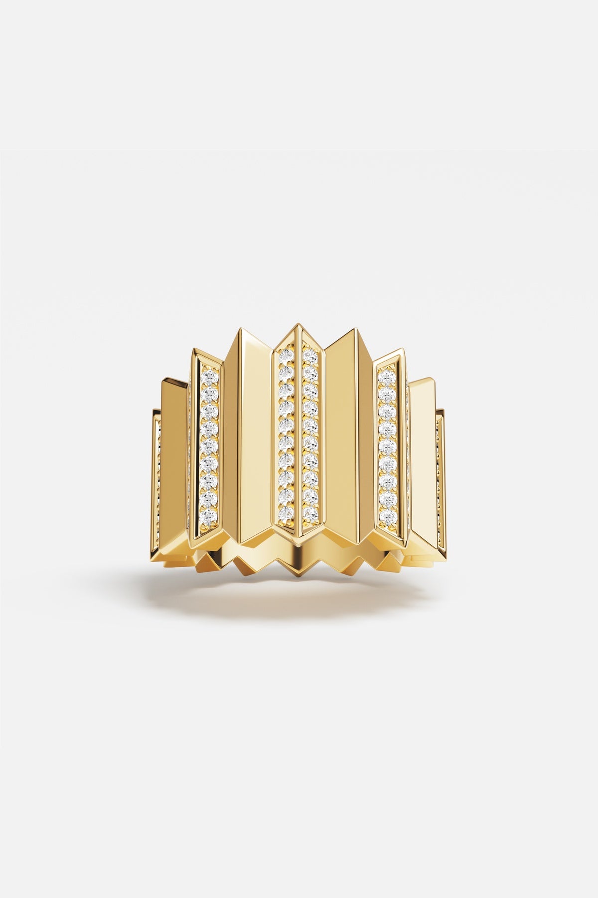apm monaco up and down パール リング ローズゴールド Up and Down Ring | APM Monaco