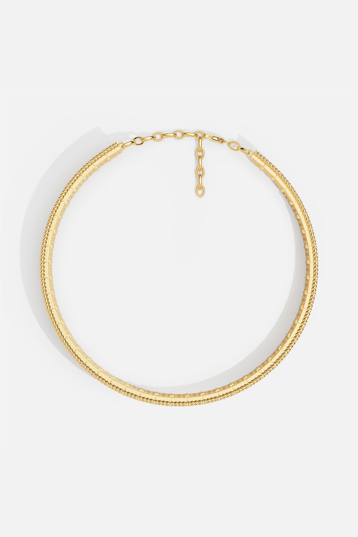 Torsade Pavé Choker - APM Monaco