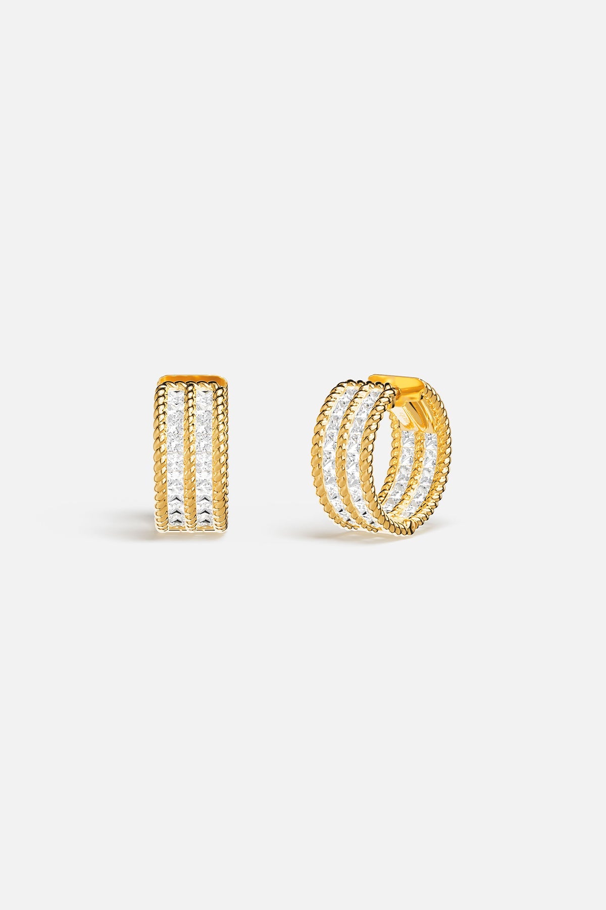 Torsade Hoop Earrings - APM Monaco