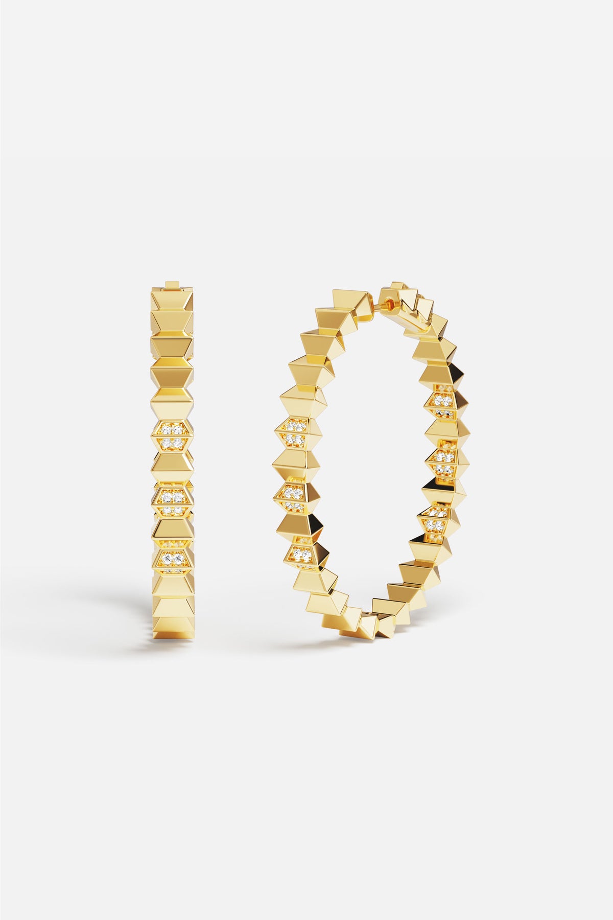 APM Monaco Earring Up and Down