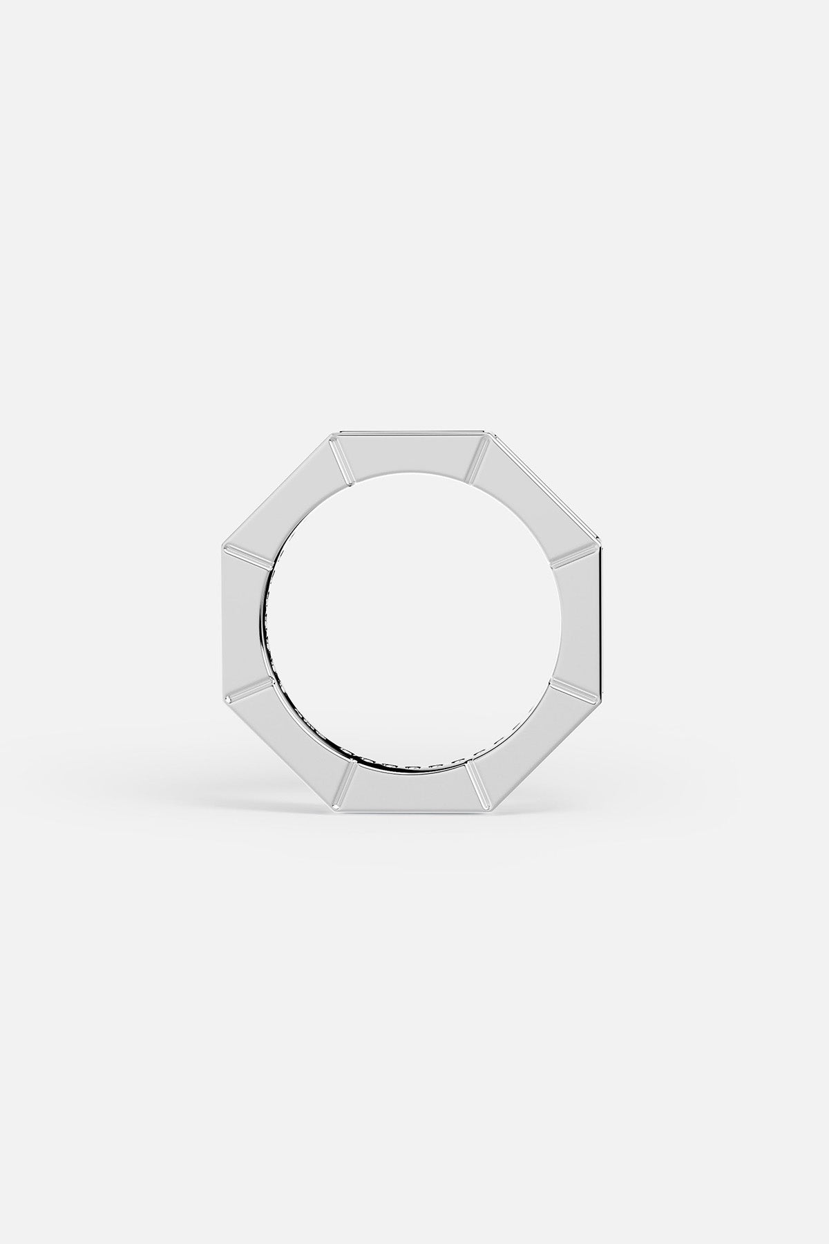 Blue Geometric Pavé Ring - APM Monaco