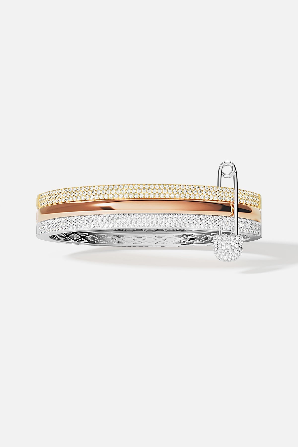Tricolor Morse Bangle | APM Monaco