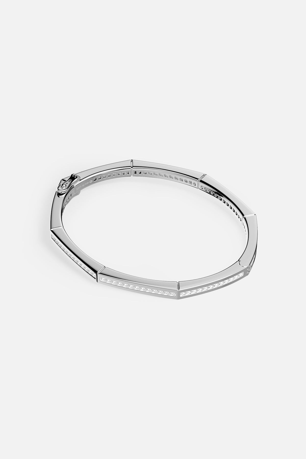 Geometric Pavé Bangle - APM Monaco