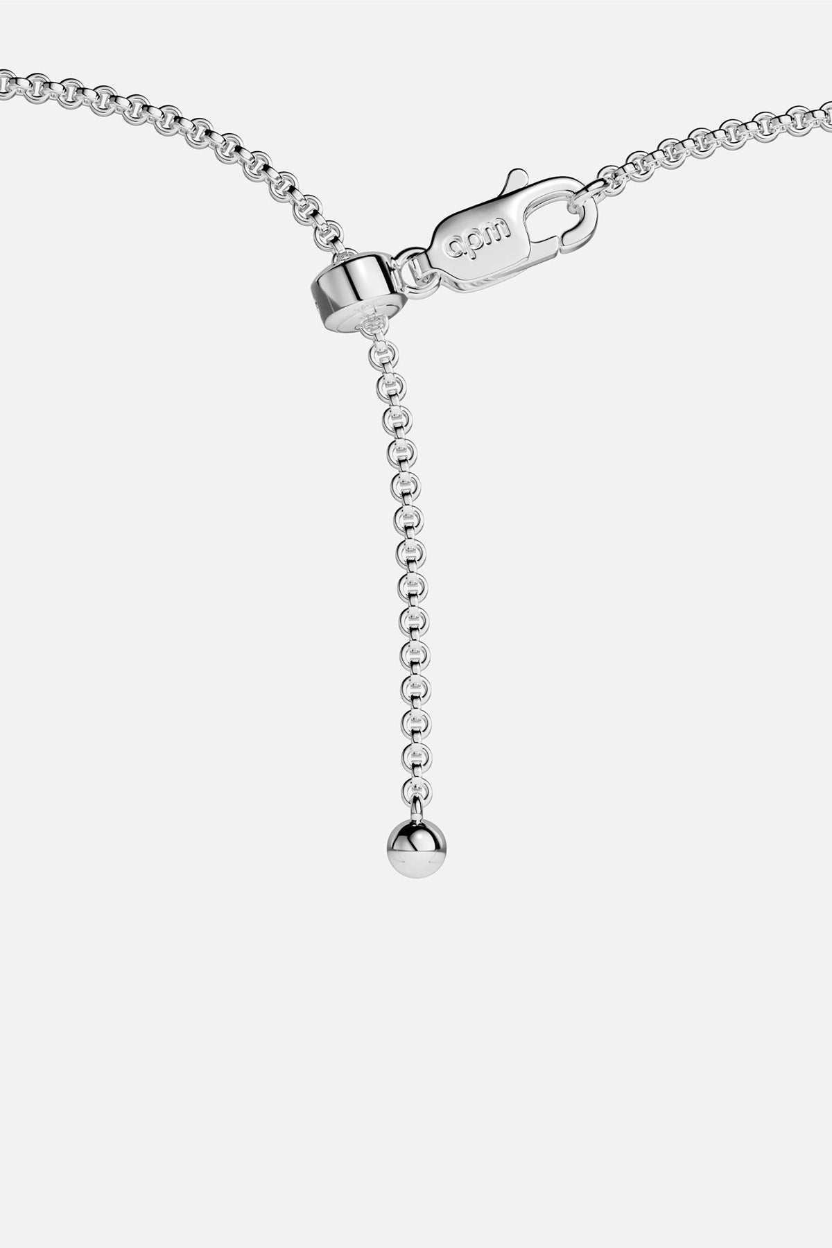 Lumière Pavé Cross Adjustable Necklace - APM Monaco