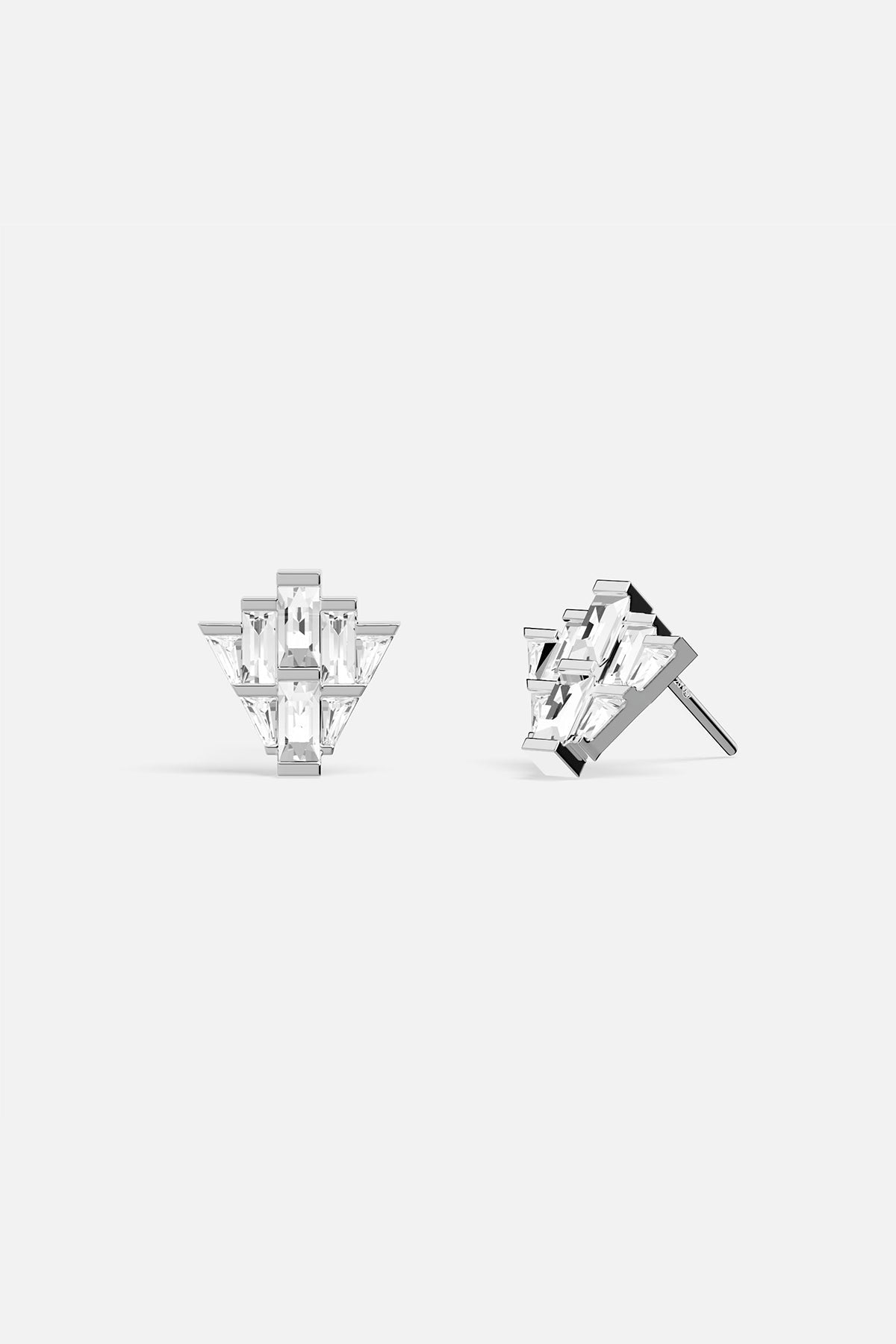 Art Deco Stud Earrings - APM Monaco