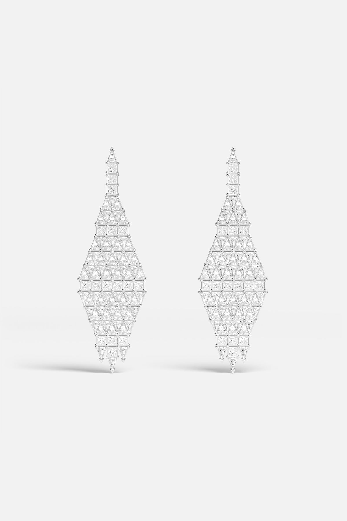 Art Deco Statement Drop Earrings - APM Monaco