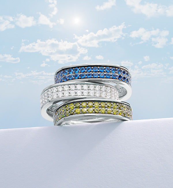 APM Monaco Monaco Collection Rings in Silver