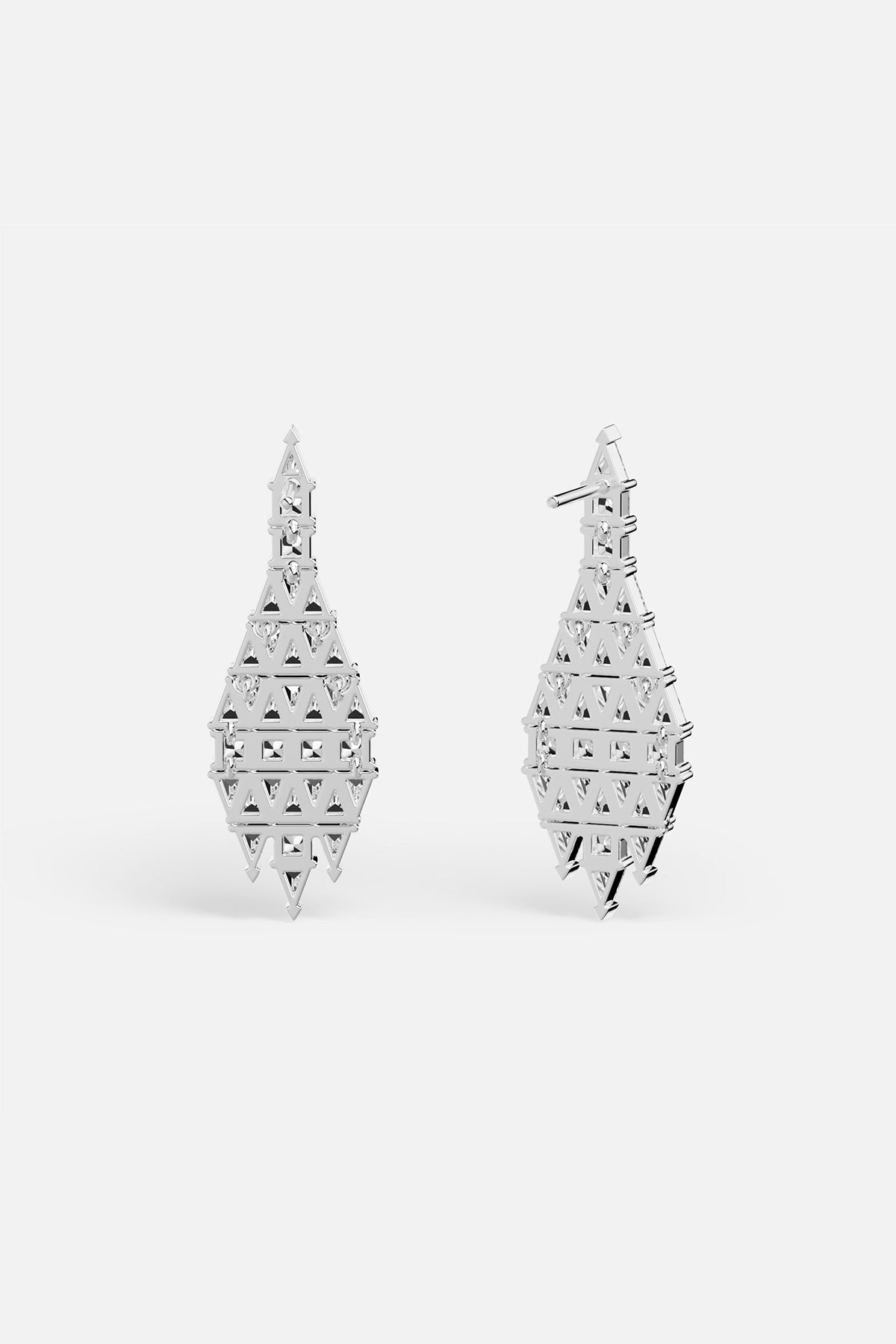 Art Deco Statement Drop Earrings - APM Monaco