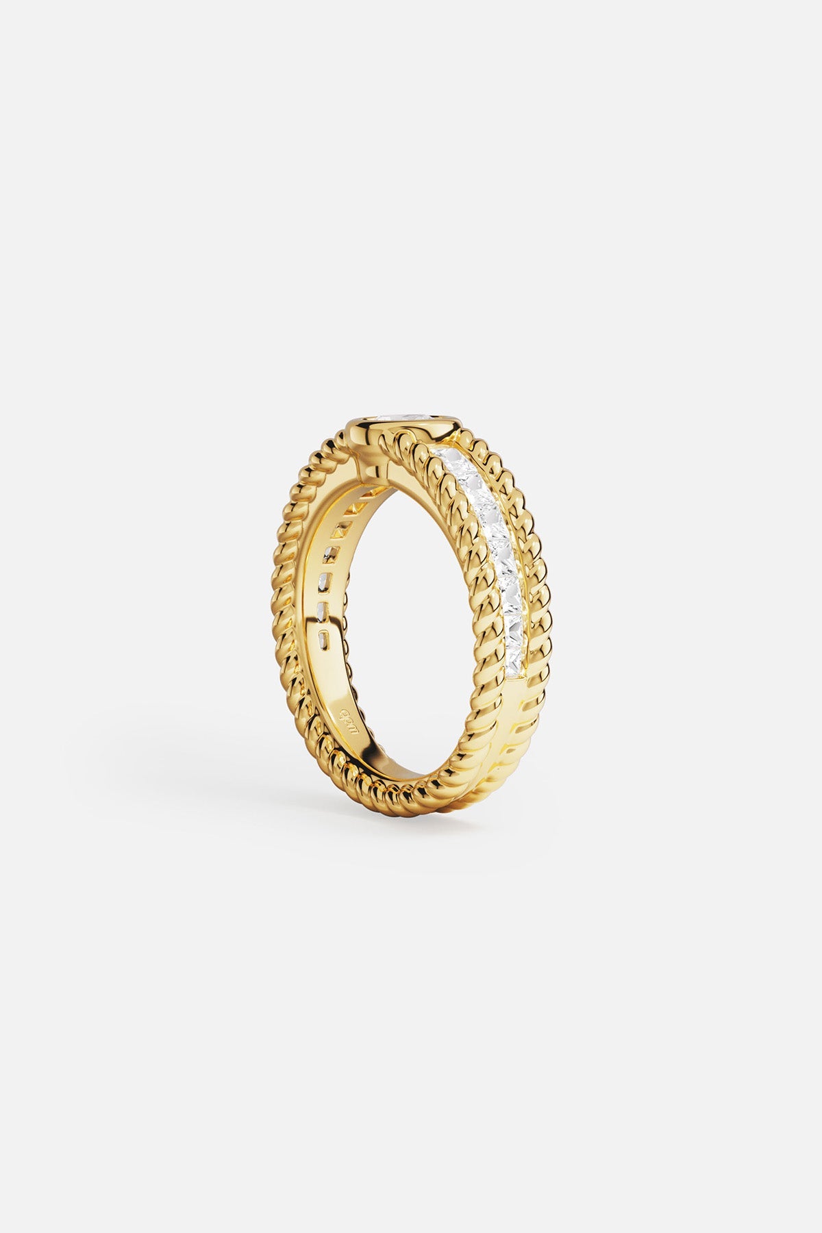 Torsade Pavé Ring - APM Monaco