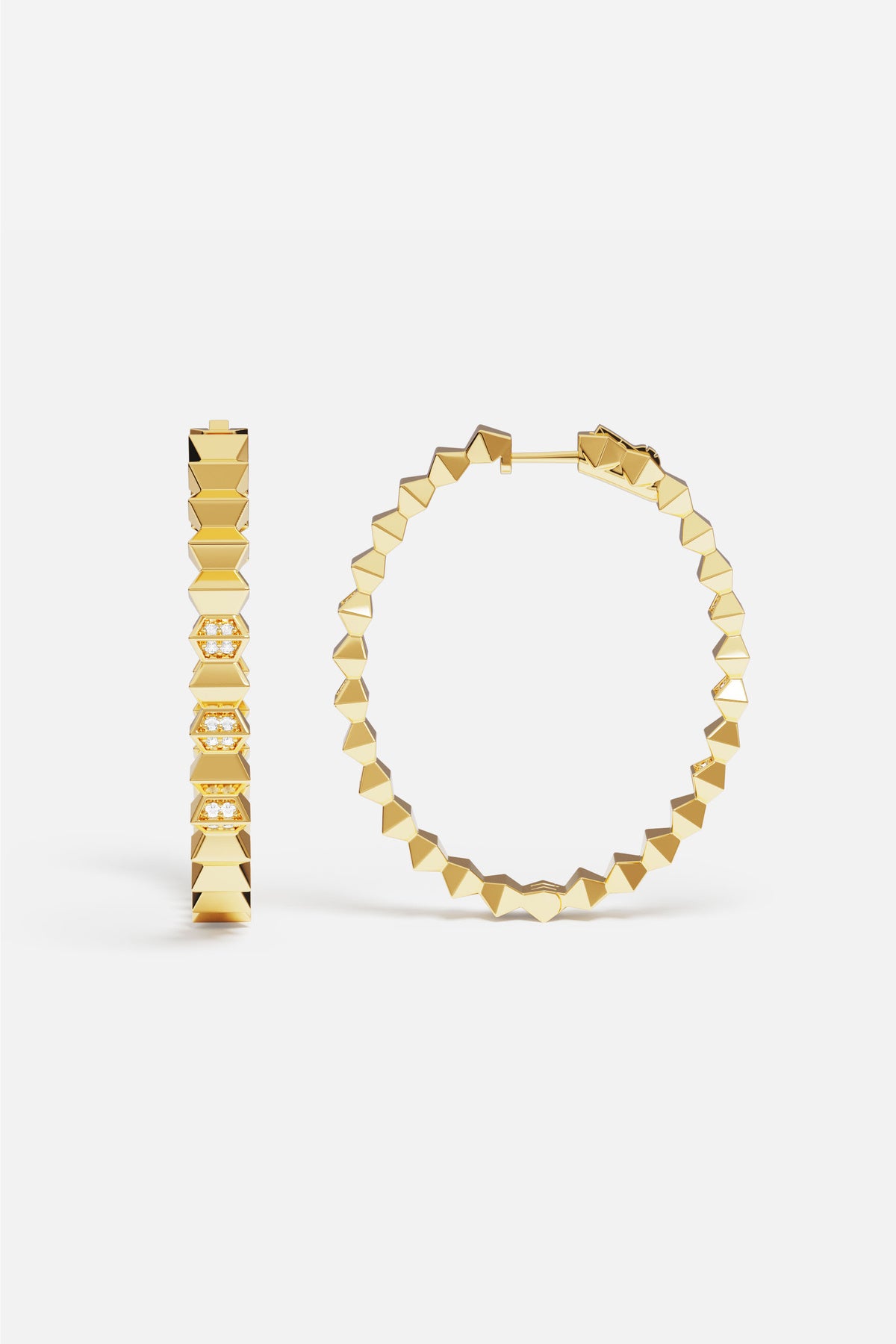 APM Monaco Earring Up and Down